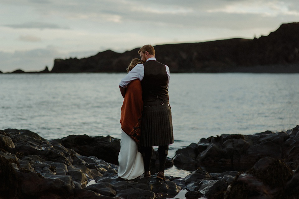 A wild and natural destination wedding in Iceland. Images by Kitchener Photography.