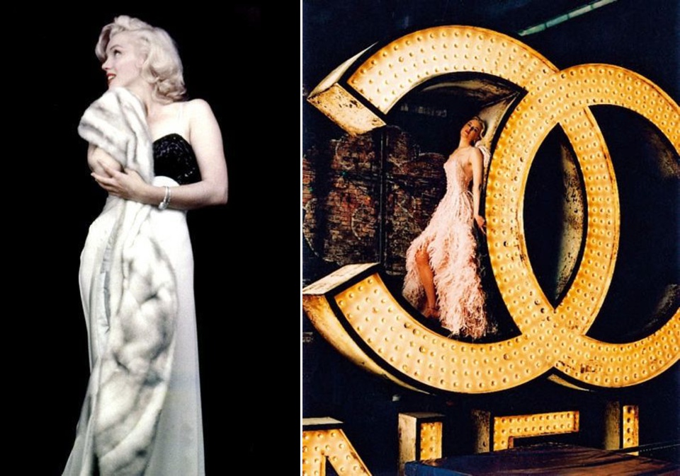 Marilyn Monroe and Chanel