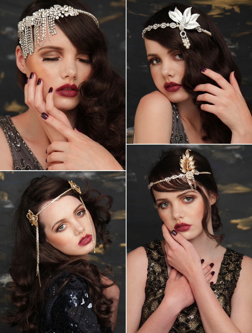 vintage headdresses by debbi harrison bond