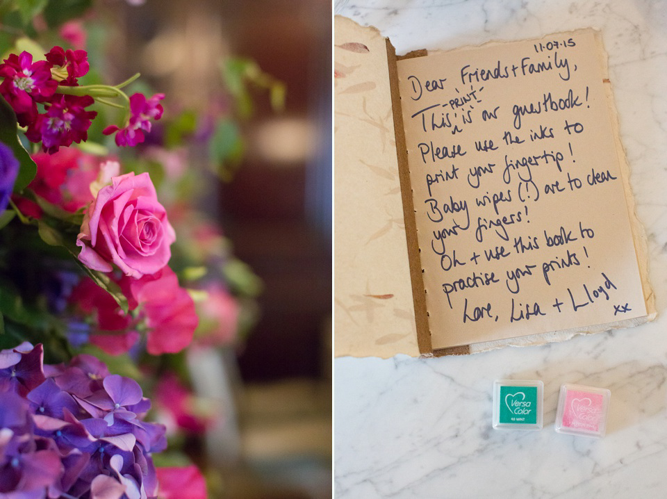 Stephanie Allin Elegance for a Pastel Colour London Wedding. Photography by Julie Michaelsen.