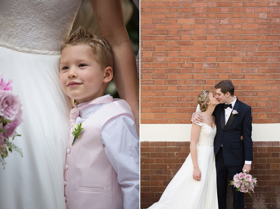 Stephanie Allin Elegance for a Pastel Colour London Wedding. Photography by Julie Michaelsen.