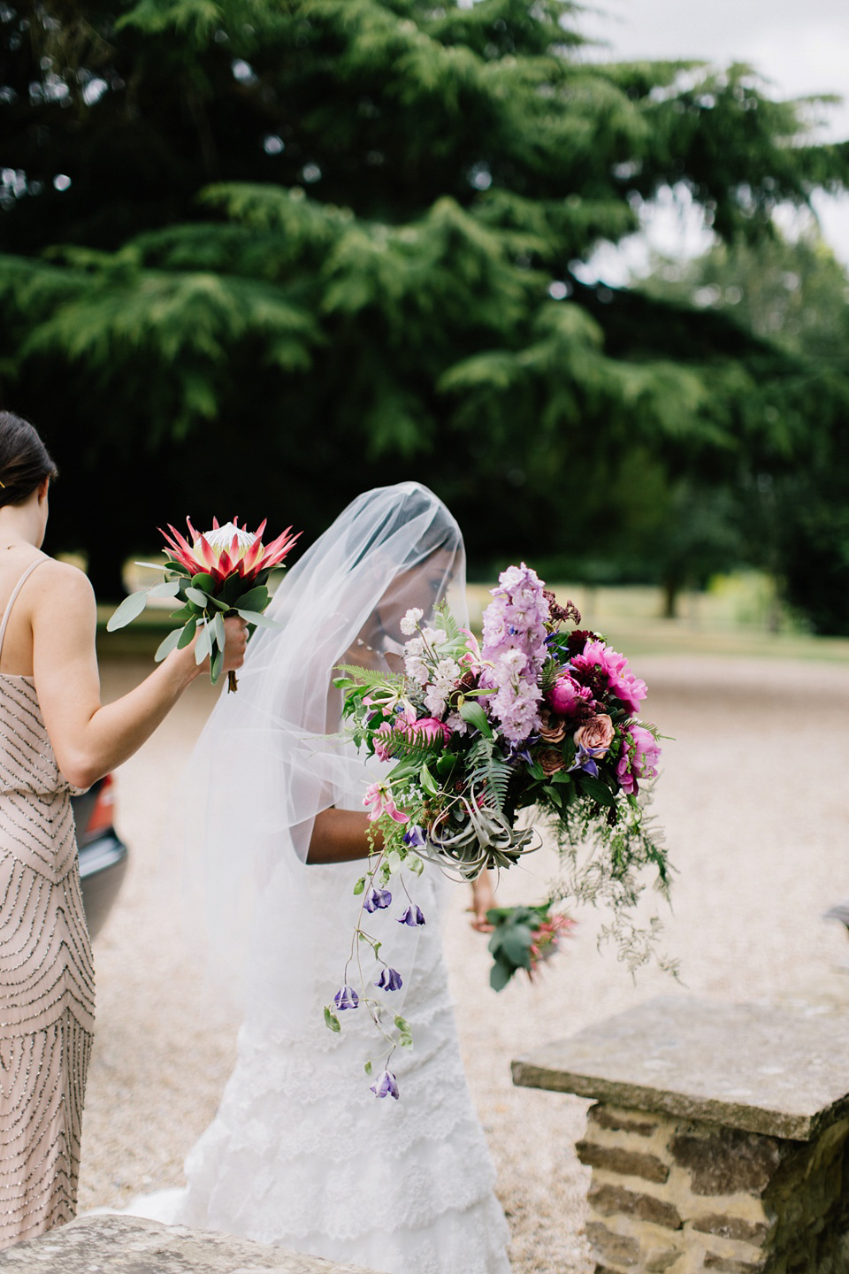 Maggie Sottero and Gold Bootees For a Joyful Wedding at Northbrook Park. Images by M&J Photography.