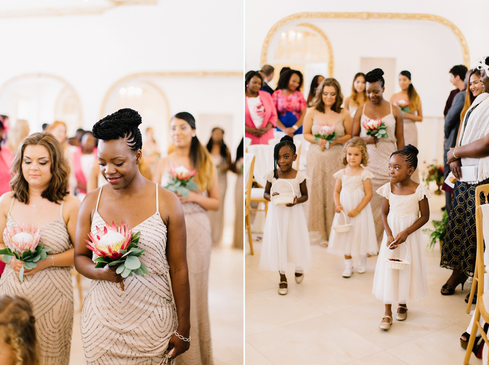 Maggie Sottero and Gold Bootees For a Joyful Wedding at Northbrook Park. Images by M&J Photography.