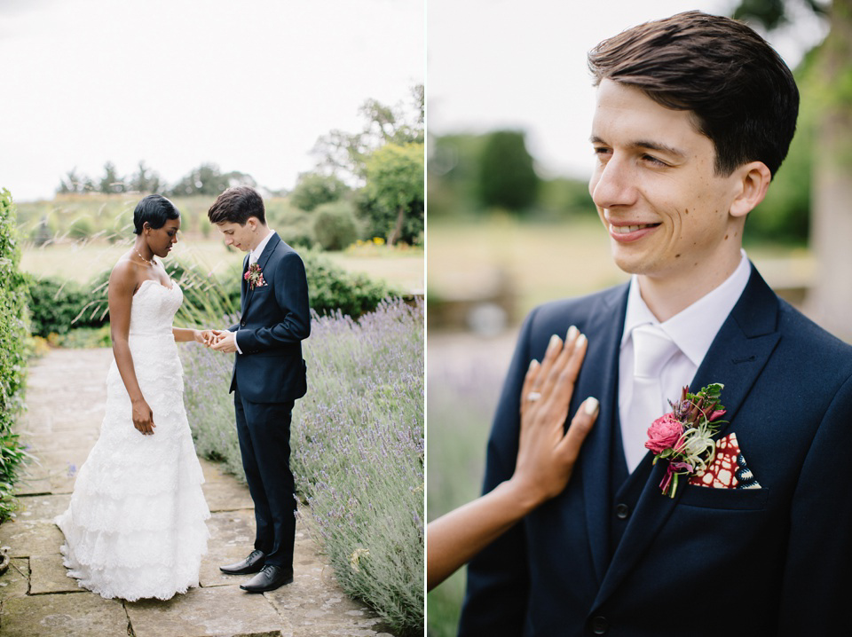 Maggie Sottero and Gold Bootees For a Joyful Wedding at Northbrook Park. Images by M&J Photography.