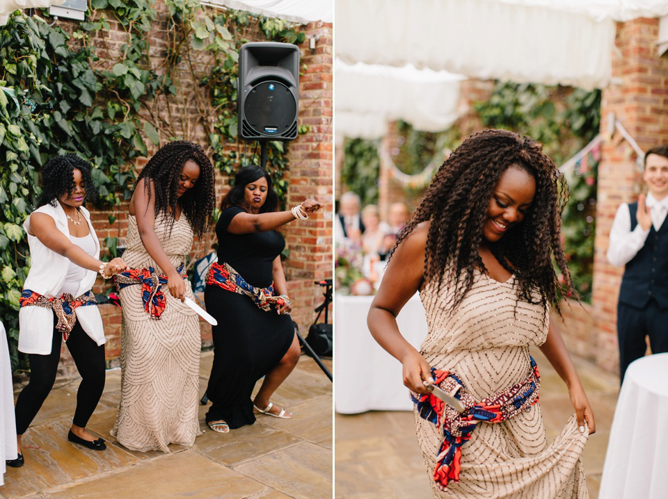 Maggie Sottero and Gold Bootees For a Joyful Wedding at Northbrook Park. Images by M&J Photography.