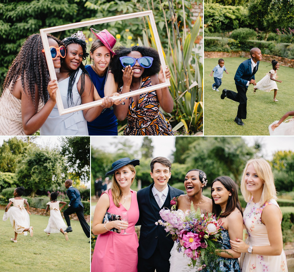 Maggie Sottero and Gold Bootees For a Joyful Wedding at Northbrook Park. Images by M&J Photography.