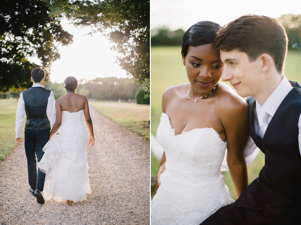 Maggie Sottero and Gold Bootees For a Joyful Wedding at Northbrook Park. Images by M&J Photography.