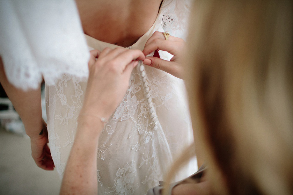 Ivy and Aster Lace for an Elegant No Frills Style Wedding