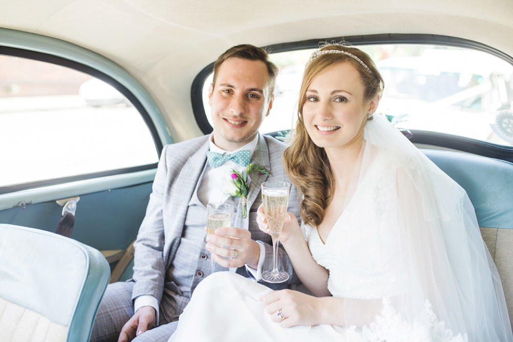 Home Grown British Blooms For a Sweet Village Hall Wedding. Photography by Rachel Joyce.