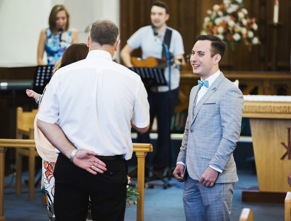 Home Grown British Blooms For a Sweet Village Hall Wedding. Photography by Rachel Joyce.