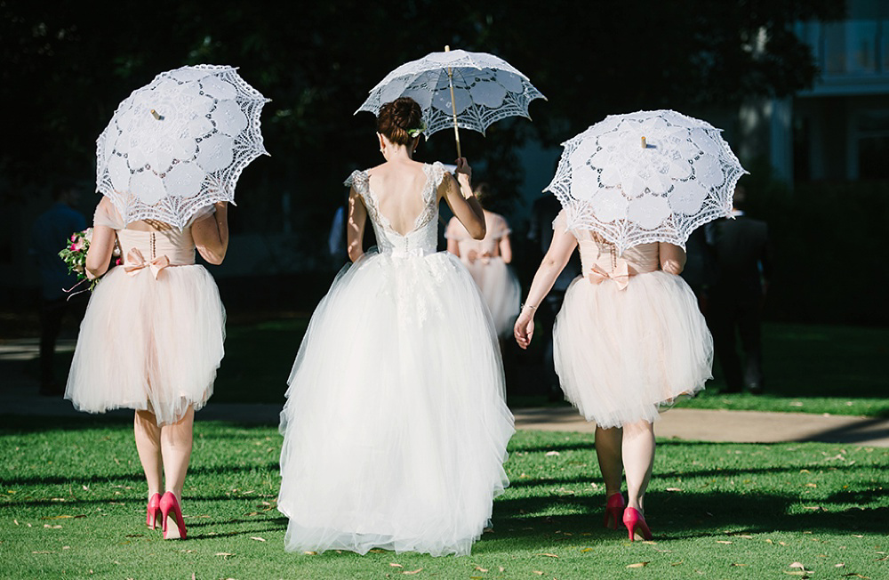 A Grace Kelly Inspired Bride and her Elegant Party Inspired Wedding. Photography by Claire Morgan.