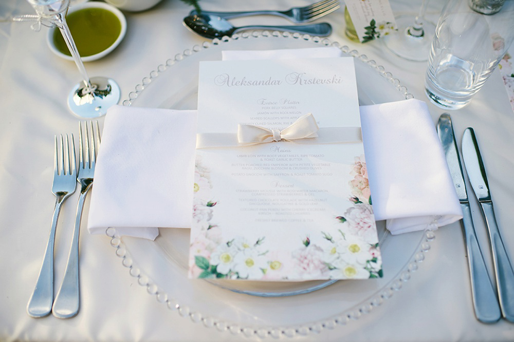 A Grace Kelly Inspired Bride and her Elegant Party Inspired Wedding. Photography by Claire Morgan.