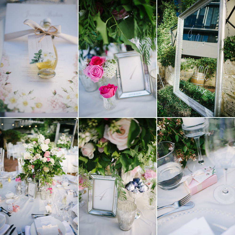 A Grace Kelly Inspired Bride and her Elegant Party Inspired Wedding. Photography by Claire Morgan.