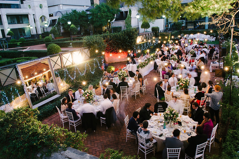 A Grace Kelly Inspired Bride and her Elegant Party Inspired Wedding. Photography by Claire Morgan.