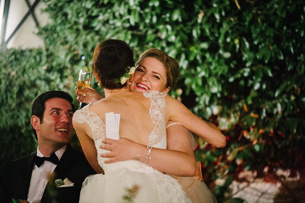 A Grace Kelly Inspired Bride and her Elegant Party Inspired Wedding. Photography by Claire Morgan.