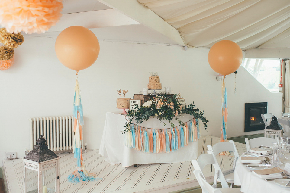 A Clinton Lotter dress in lace for an Irish Spring Wedding. Photography by Francis Meaney.