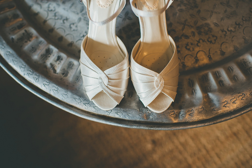 Jenny Packham for a Classic English Spring wedding with a Vintage French Twist. Photography by Big Bouquet.