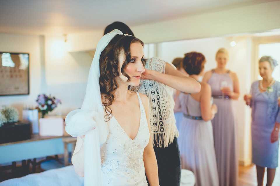 Jenny Packham for a Classic English Spring wedding with a Vintage French Twist. Photography by Big Bouquet.