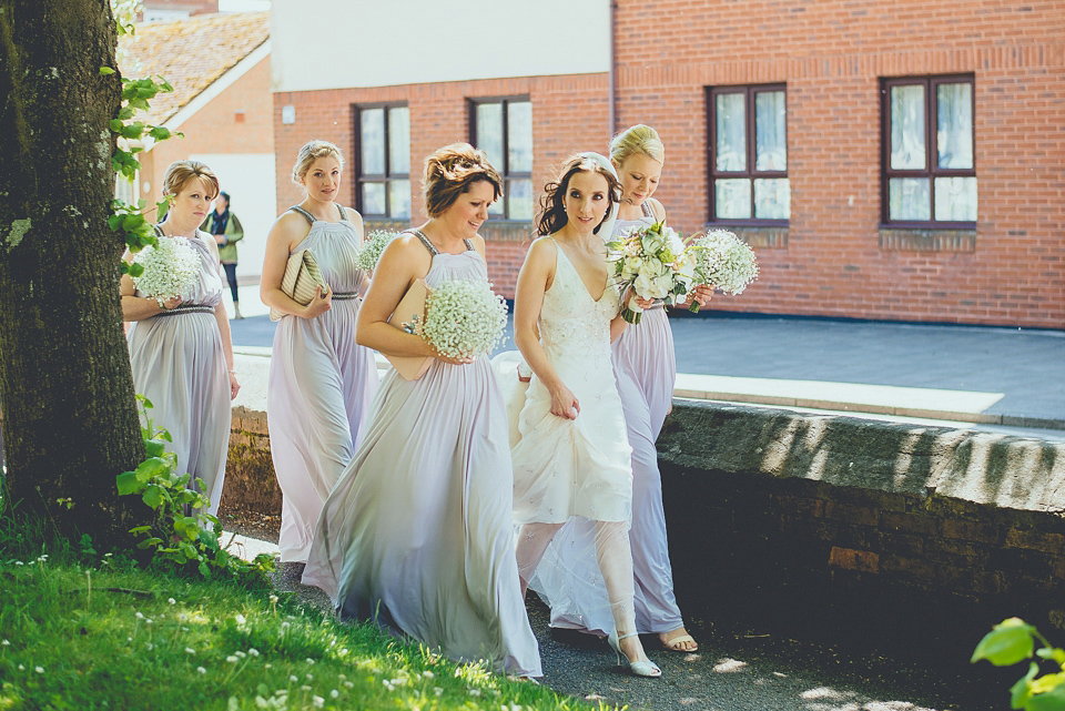 Jenny Packham for a Classic English Spring wedding with a Vintage French Twist. Photography by Big Bouquet.