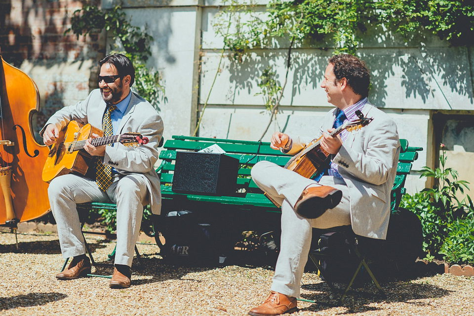 Jenny Packham for a Classic English Spring wedding with a Vintage French Twist. Photography by Big Bouquet.