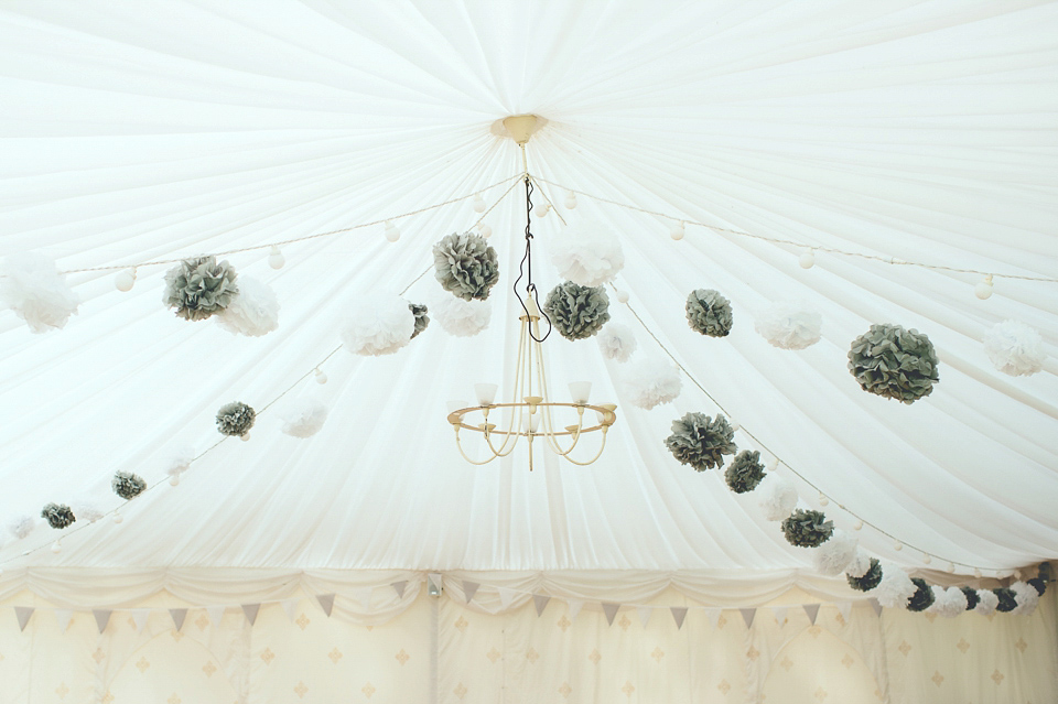 Jenny Packham for a Classic English Spring wedding with a Vintage French Twist. Photography by Big Bouquet.