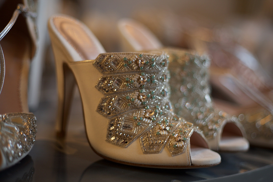 The Cancello collection, by Emmy London - exquisite handmade wedding shoes.