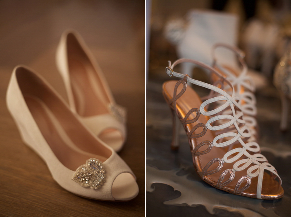 The Cancello collection, by Emmy London - exquisite handmade wedding shoes.