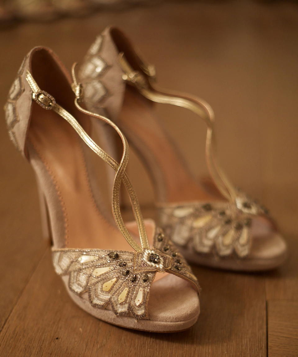 The Cancello collection, by Emmy London - exquisite handmade wedding shoes.
