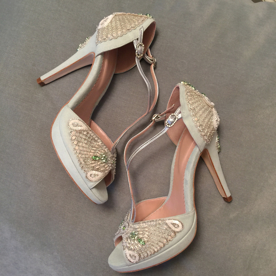 The Cancello collection, by Emmy London - exquisite handmade wedding shoes.