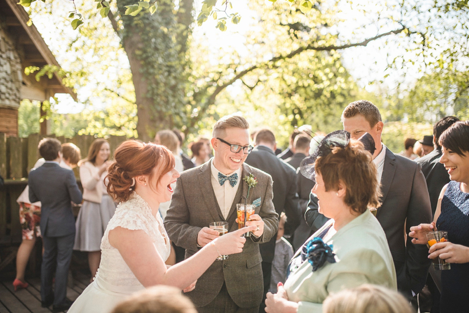 A Tree House Wedding in Alnwick, Northumberland. Photography by Sarah-Jane Ethan.