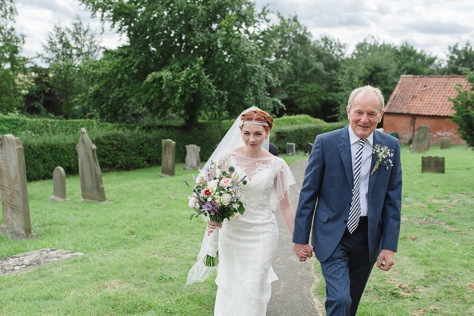 Maggie Sottero Elegance for a Fun-Filled and Summertime Country Farm Wedding. Photography by Gabrielle Bower.