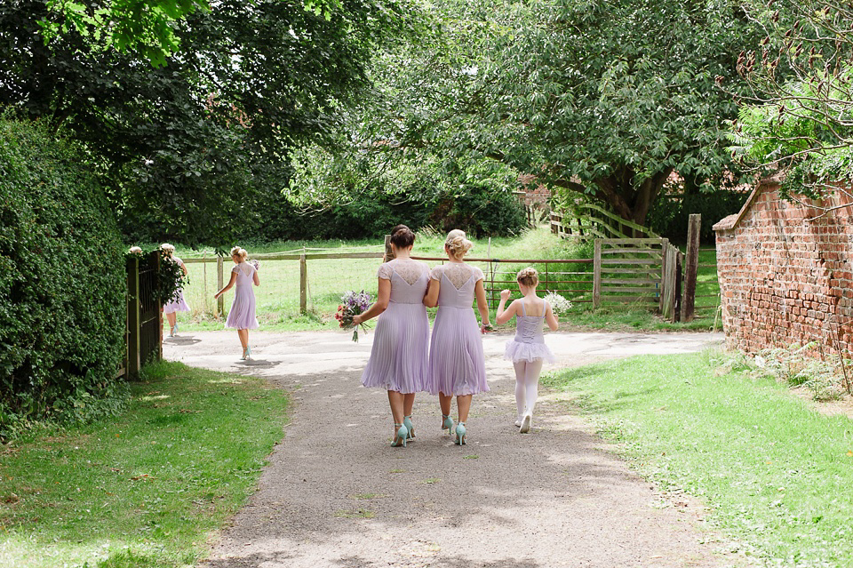 Maggie Sottero Elegance for a Fun-Filled and Summertime Country Farm Wedding. Photography by Gabrielle Bower.