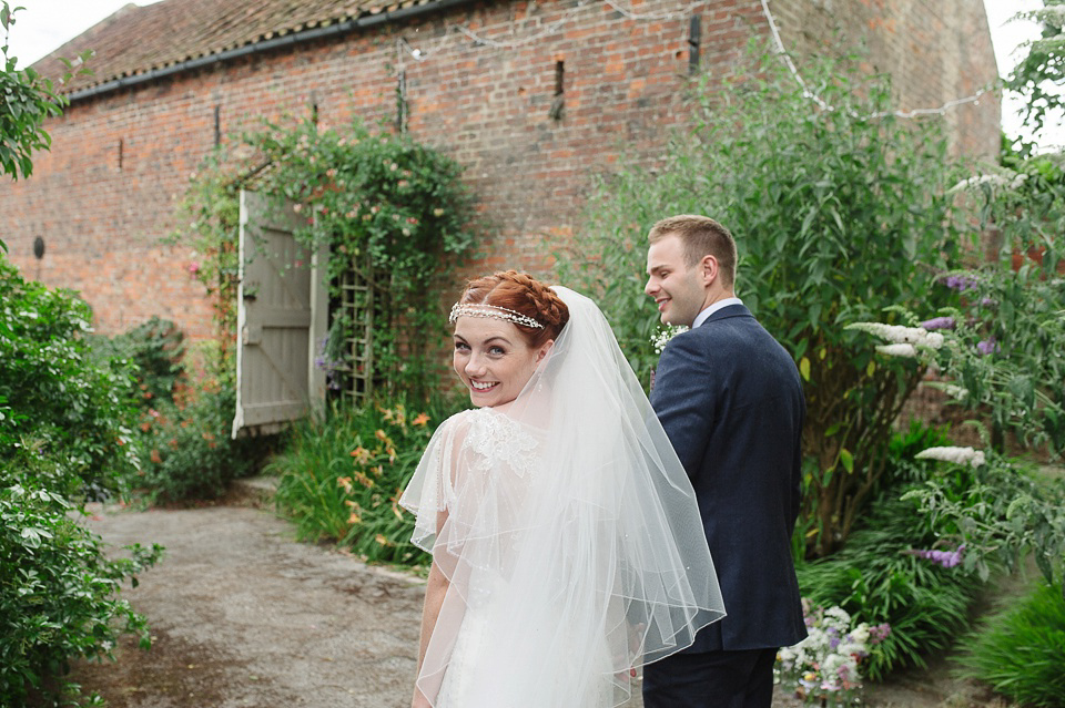 Maggie Sottero Elegance for a Fun-Filled and Summertime Country Farm Wedding. Photography by Gabrielle Bower.