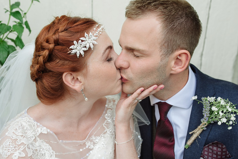 Maggie Sottero Elegance for a Fun-Filled and Summertime Country Farm Wedding. Photography by Gabrielle Bower.