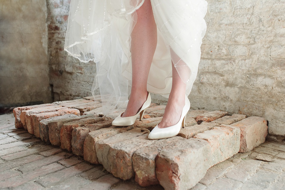 Maggie Sottero Elegance for a Fun-Filled and Summertime Country Farm Wedding. Photography by Gabrielle Bower.