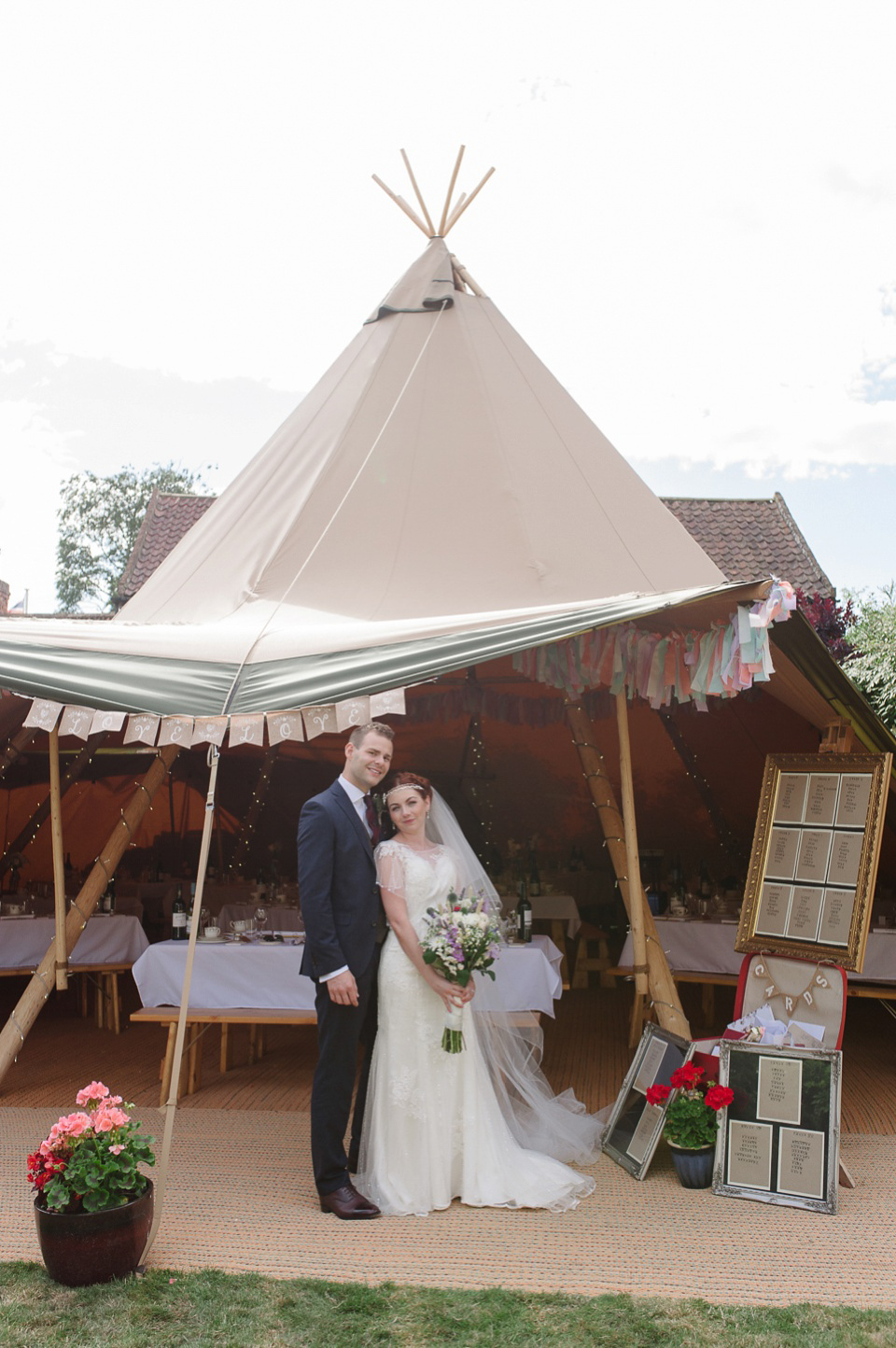 Maggie Sottero Elegance for a Fun-Filled and Summertime Country Farm Wedding. Photography by Gabrielle Bower.