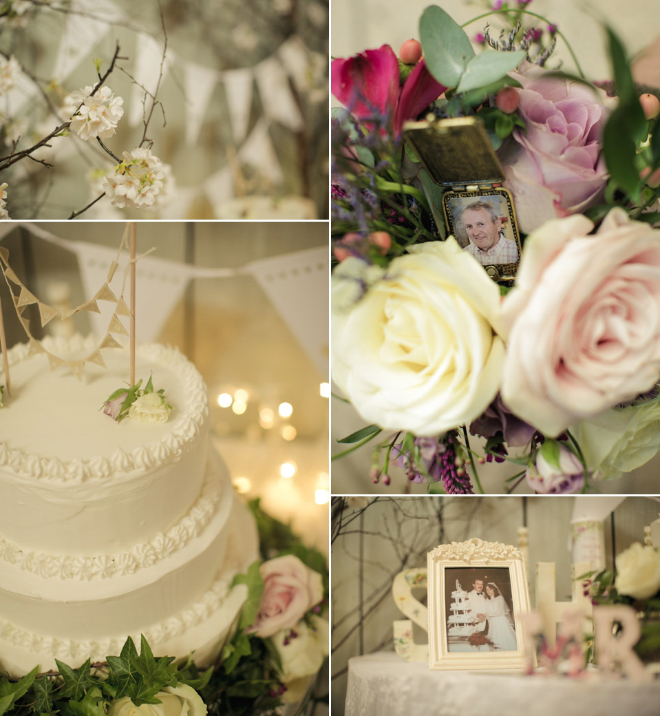 Vicky Rowe 1920's Inspired Wedding Dress Glamour and a Juliet Cap Veil. Photography by Barbara Crepaldi.