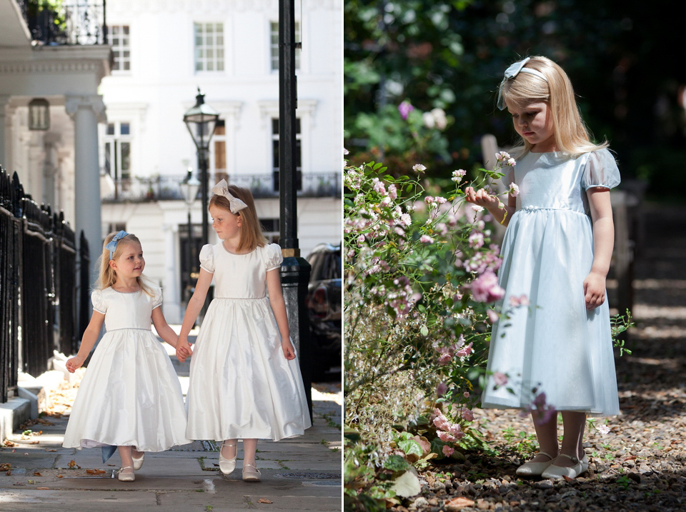 Flowergirl and pageboy outfit designer Nicki Macfarlane celebrates 10 year anniversary by opening her first boutique in Chelsea, London.