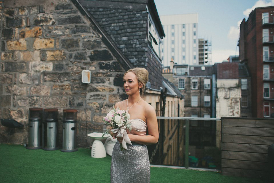 A Humanist Ceremony for an Old-School Glamour Inspired Wedding in Glasgow. Photography by Maureen Du Preez.