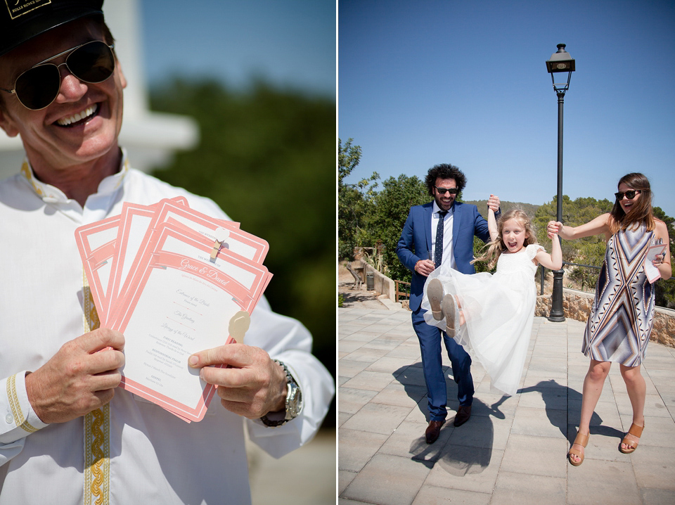 Halfpenny London Lace and Shades of Blush Pink for a Wedding in Ibiza. Photography by Gypsy Westwood.