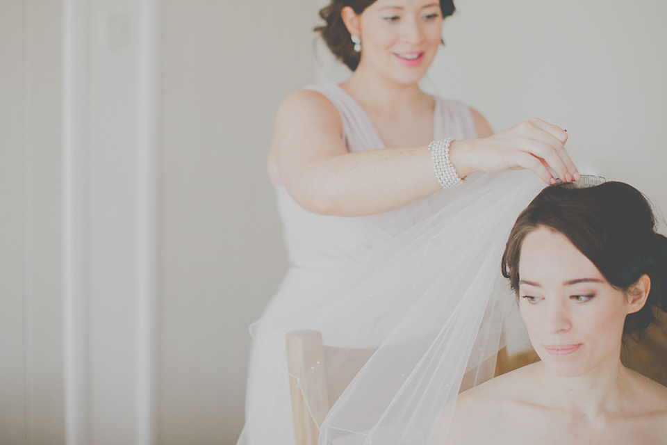 Classic Enzoani Elegance and Pastel Shades for a Nature Inspired Summer Wedding. Images by Ferri Photography.