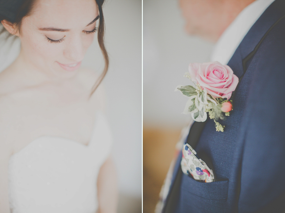 Classic Enzoani Elegance and Pastel Shades for a Nature Inspired Summer Wedding. Images by Ferri Photography.