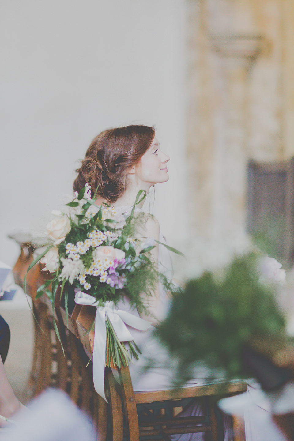 Classic Enzoani Elegance and Pastel Shades for a Nature Inspired Summer Wedding. Images by Ferri Photography.