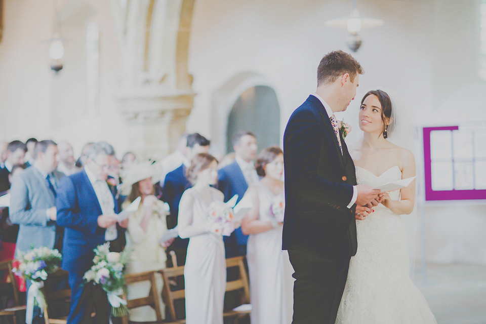 Classic Enzoani Elegance and Pastel Shades for a Nature Inspired Summer Wedding. Images by Ferri Photography.