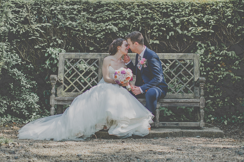 Classic Enzoani Elegance and Pastel Shades for a Nature Inspired Summer Wedding. Images by Ferri Photography.