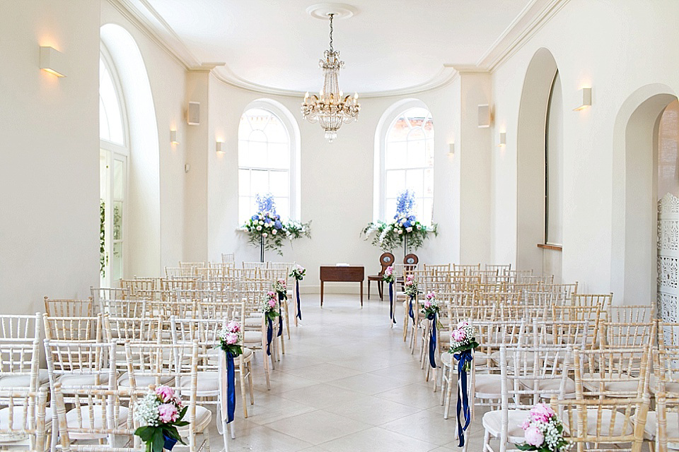 A Charlotte Balbier Gown for an Elegant Black Tie Wedding at Iscoyd Park. Photography by Anneli Marinovich.