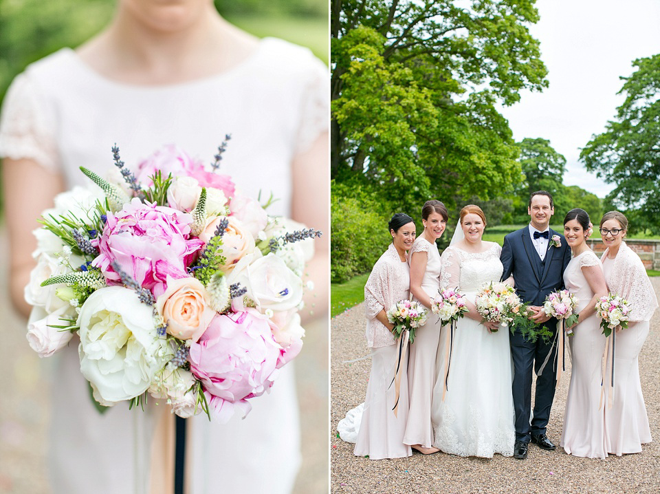 A Charlotte Balbier Gown for an Elegant Black Tie Wedding at Iscoyd Park. Photography by Anneli Marinovich.