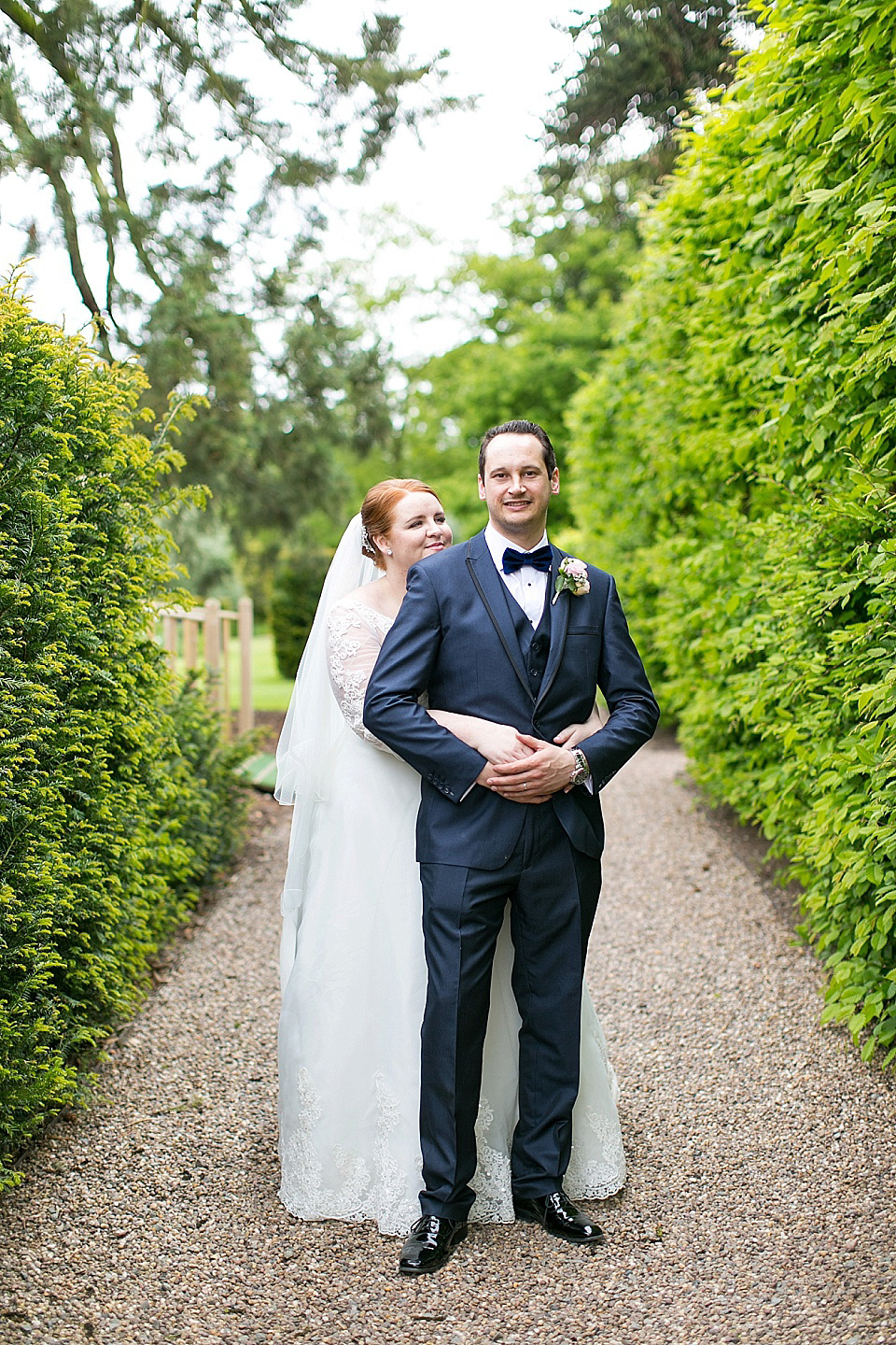 A Charlotte Balbier Gown for an Elegant Black Tie Wedding at Iscoyd Park. Photography by Anneli Marinovich.