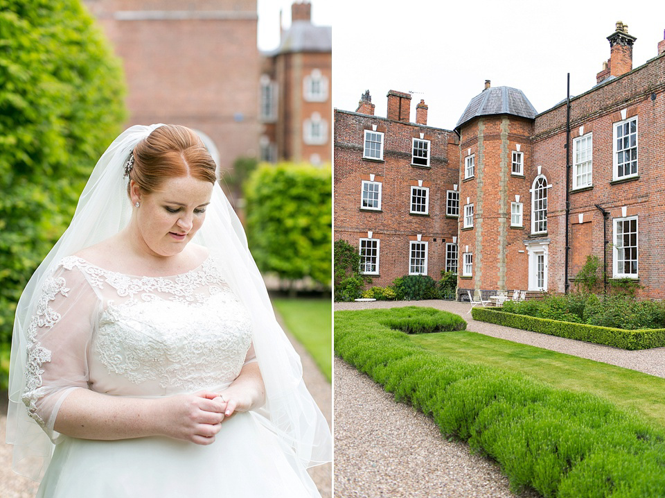 A Charlotte Balbier Gown for an Elegant Black Tie Wedding at Iscoyd Park. Photography by Anneli Marinovich.