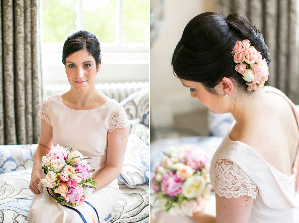 A Charlotte Balbier Gown for an Elegant Black Tie Wedding at Iscoyd Park. Photography by Anneli Marinovich.